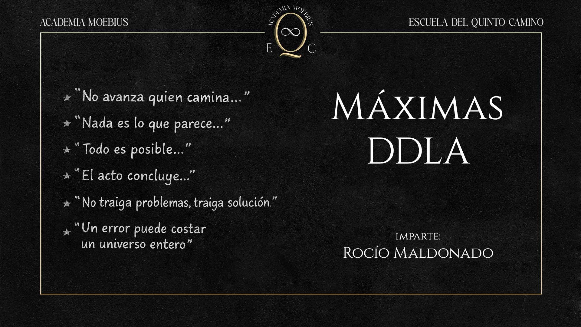 🔒 35. Máximas DDLA